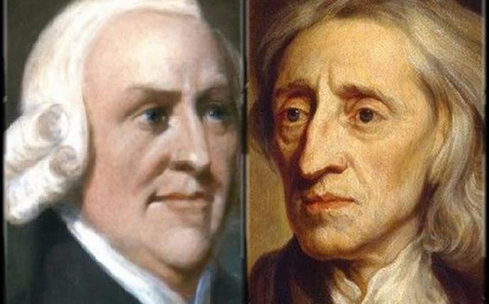 التّنوير البريطاني بين جون لوك و آدام سميث