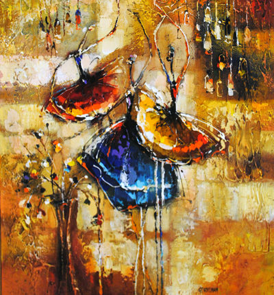 لوحة للرسَّامة إيرين جندلمان