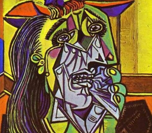 امرأة تبكي- باولو بيكاسو