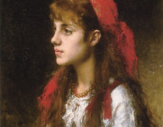 جمـال روســي  للرسام الروسـي ألكسـي هـارلامــوف