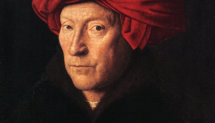 رجل بعمامة حمراء للرسّام الهولندي يان فـان آيك