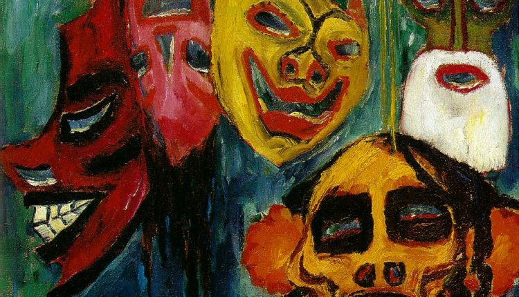 حيـاة ساكنة.. أقنعـة 3 للرسّام الألماني إميـل نـولـدي