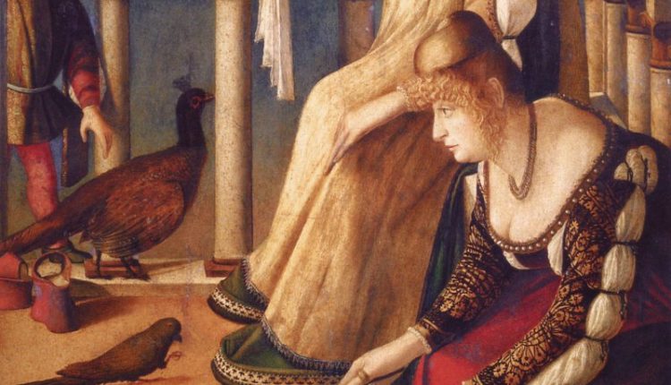 سيّدتان من فينيسيا للرسّام الإيطالي فيتوري كارباتشيو