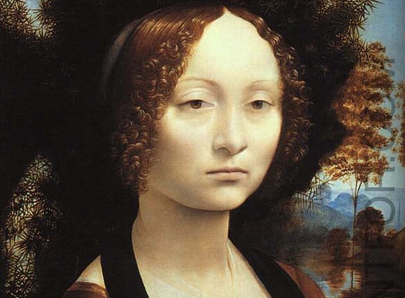 بورتريه جينيفرا دي بيـنشي للرسّام الإيطالي ليوناردو دافنشـي