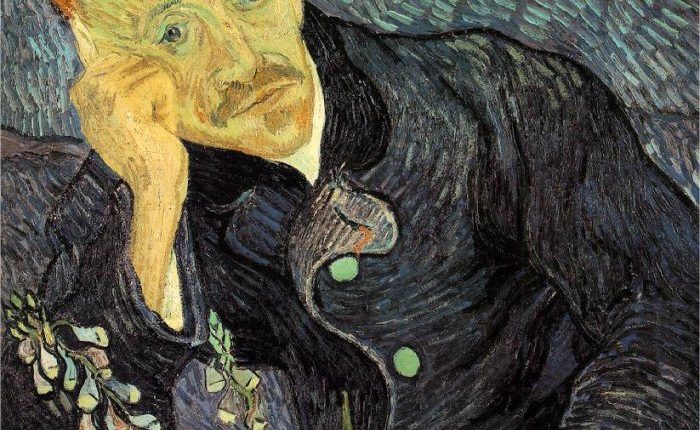 بورتريـه الدكتـور غاشيـه للرسّام الهولندي فنسنـت فان غوخ