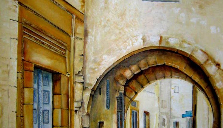 لوحة للرسّام التّونسيِّ صالح السّويسي