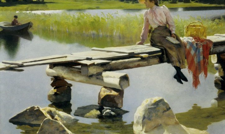 الصيف للرسّام الفنلندي غونار بيرندتسـون