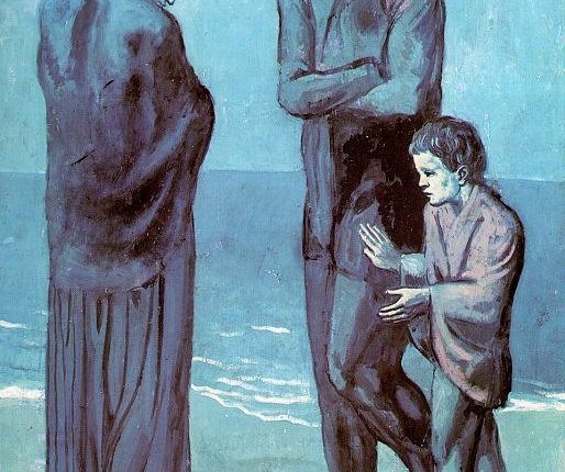 المأساة للرسّام بابلو بيكاسـو