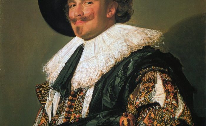 بورتريه الفارس الضّاحك للرسّام الهولندي فرانز هـولس