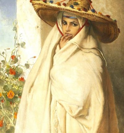 بورتريه عويشة الطنجاويَّة للرسَّام البلجيكيّ جان فرنسوا بورتايل