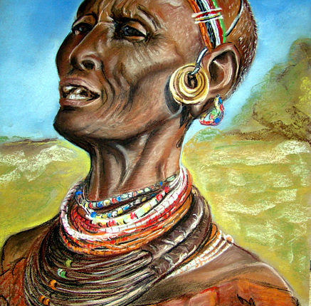 لوحة للرسّامة الألمانيّة غرازينا فيديريكو