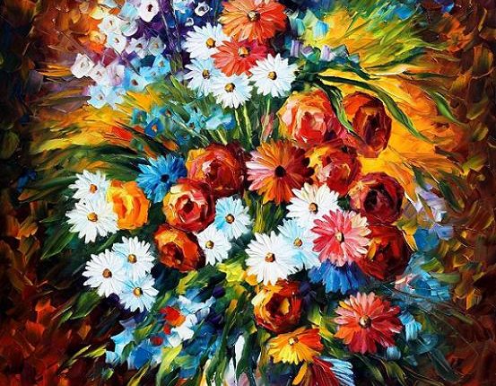 لوحة للرسّام ليونيد أفريموف