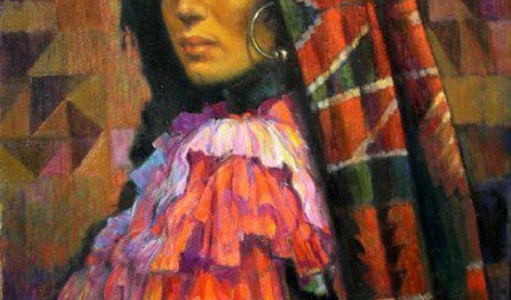 لوحة للرسَّام المصري عبد الله حسَّان