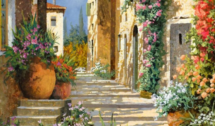 لوحة للرسّام غيدو بوريللي