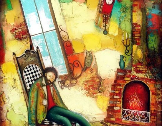 لوحة للرسَّام دافيد مارتياشفيلي