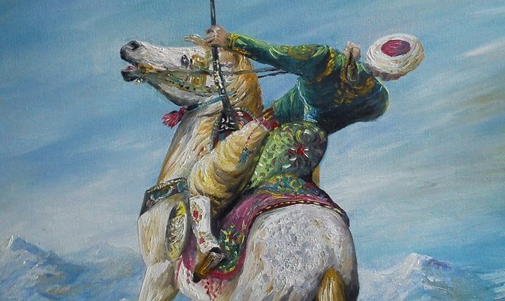 لوحة للرسَّام الجزائري طاهر أوباس