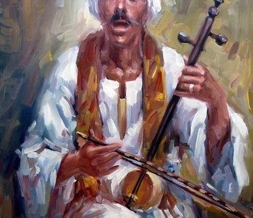 لوحة للرسّام محمود فاتيح