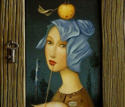 لوحة للرسّامة مارينا بوغدانوف