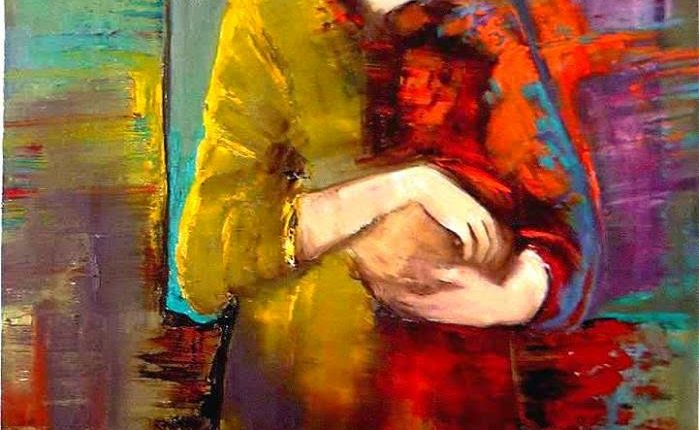 لوحة للرسّامة جينا مارينهاس