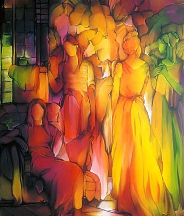 لوحة للرسّامة مايا سالازار