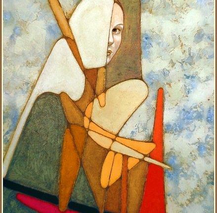 لوحة للرسّام الجزائري العيَّاشي حاميدوش