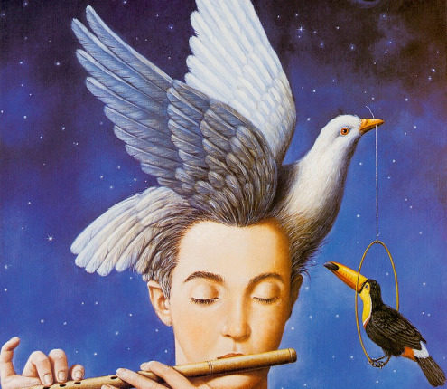 لوحة للرسّام رافال أوبلنسكي