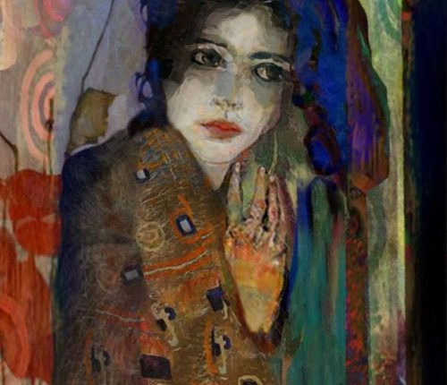 لوحة للرسّامة سهير السّباعي