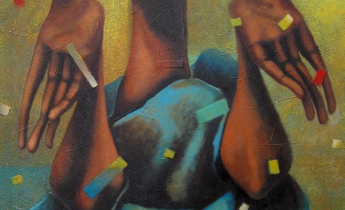 لوحة للرسَّام بونيفاس ماينا