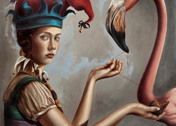 لوحة للرسّامة كلوديا جيراودو