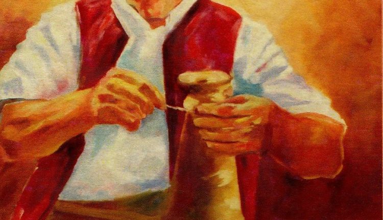 لوحة للرسّامة بثينة زرقوني