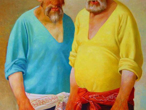 لوحة للرسّام عمروف باختيور