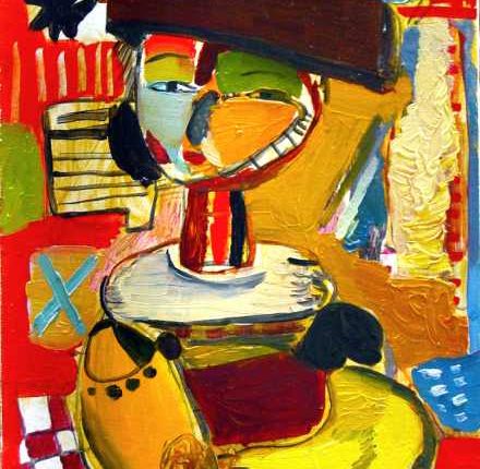 لوحة للرسّام جوزيه مانويل ميريلو