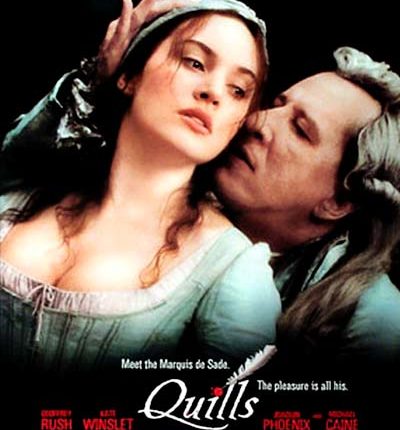 الرقابة بوجوهها وأقنعتها المختلفة (11) Quills : الماركيز دو ساد والتملُّص من بين أصابع الرقابة