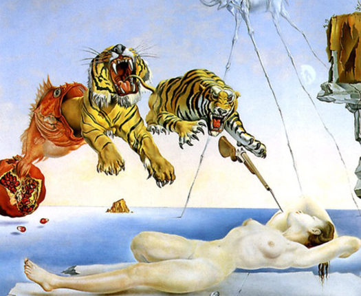 حلم سبّبه طيران نحلة… لسلفادور دالي