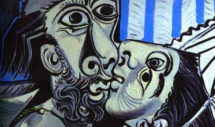 القبلة  Pablo Picasso