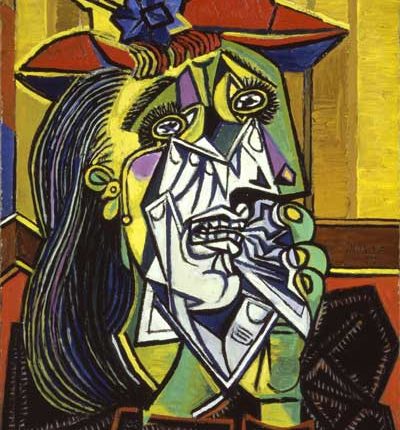 امرأة باكية  Pablo Picasso