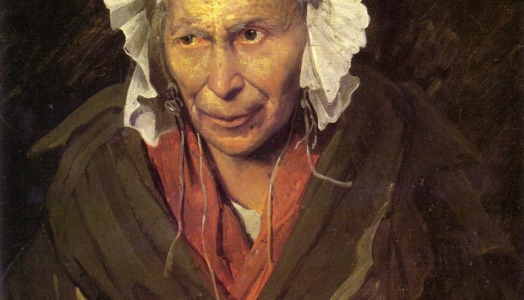 امرأة معتوهة   Théodore Géricault(القرن 19)