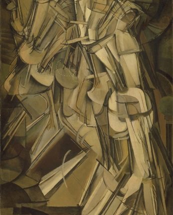 جسد عار ينزل السلم 1912 Marcel Duchamp