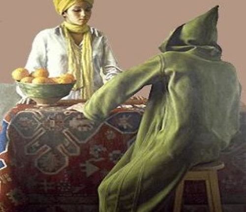 لوحة من المغرب Claudio Bravo (الشيلي)