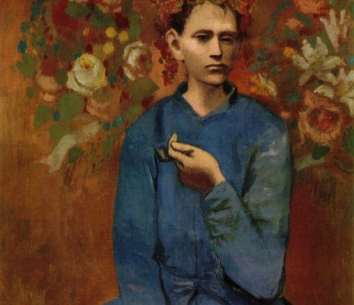 صبي وغليون، بيكاسو