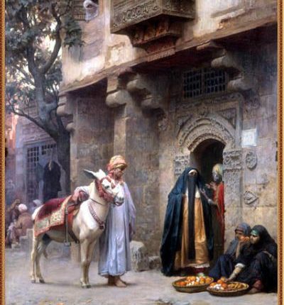 شوارع القاهرة، Frederick Arthur Bridgman (الولايات المتحدة)