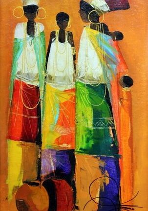 لوحة للرسَّام ندابوكو نتولي