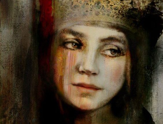 لوحة للرسَّامة السوريّة سهير سباعي