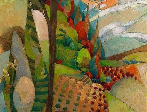 لوحة للرسَّام ديفيد غولتشوت