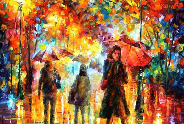 لوحة للرسَّام ليونيد أفروموف