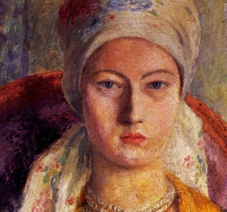 لوحة للرسَّامة درة كارينغتون