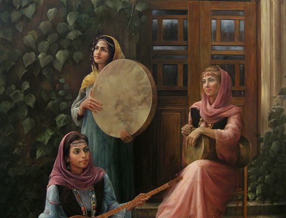 لوحة للرسَّام فخر الدّين مخبري