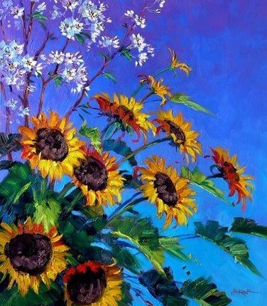 لوحة للرسَّام ميكي سينكاريك