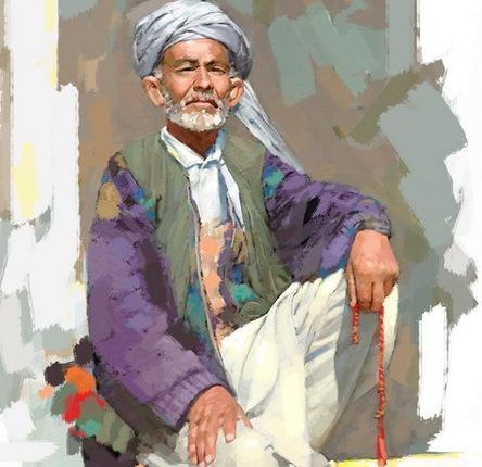 لوحة للرسَّام شاهين علي الظاهر