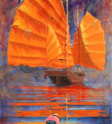 لوحة للرسَّام جورج كوروميناس